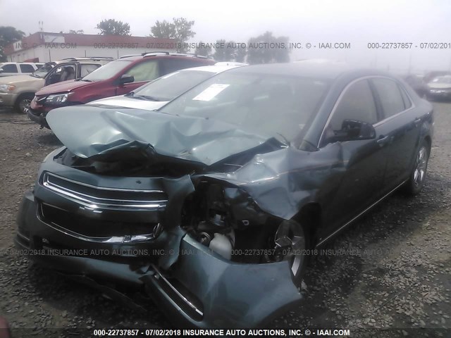 1G1ZH57B09F251642 - 2009 CHEVROLET MALIBU 1LT 绿色 照片 6