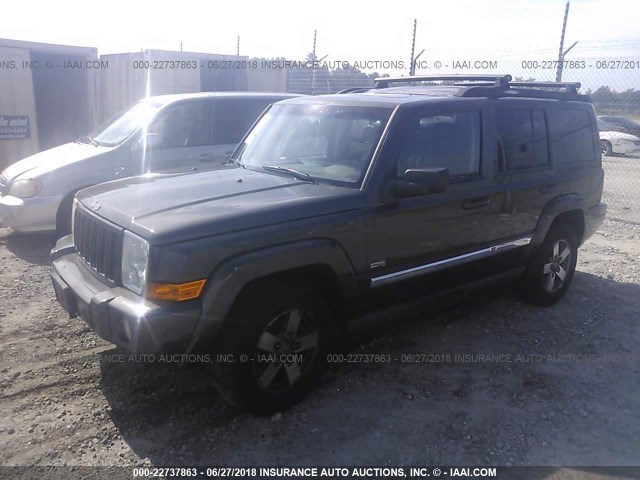 1J8HG48K46C337363 - 2006 JEEP COMMANDER GRAY photo 2