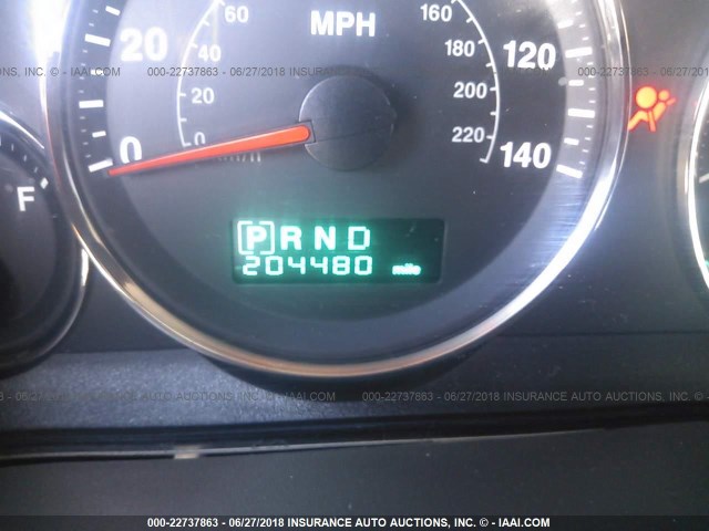 1J8HG48K46C337363 - 2006 JEEP COMMANDER GRAY photo 7