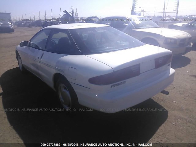 1ZVCT20A1P5139069 - 1993 FORD PROBE SE WHITE photo 3