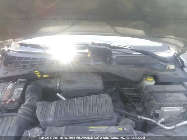 1D8HB38P07F531448 - 2007 DODGE DURANGO SXT SILVER photo 10