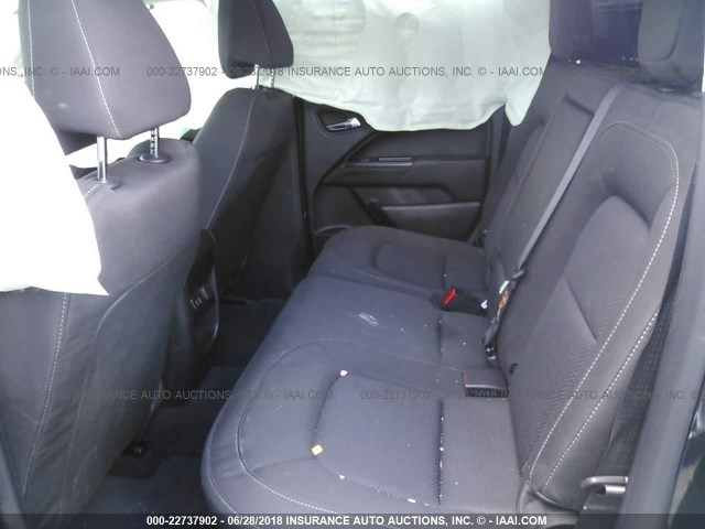 1GCGSCEA5J1189154 - 2018 CHEVROLET COLORADO LT BLACK photo 8