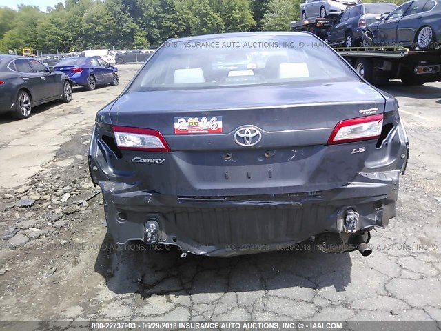 4T4BF1FK1CR169786 - 2012 TOYOTA CAMRY SE/LE/XLE 灰色 照片 6