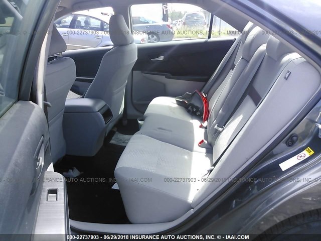 4T4BF1FK1CR169786 - 2012 TOYOTA CAMRY SE/LE/XLE 灰色 照片 8