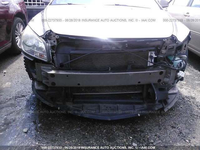 1G1ZC5EB7AF267729 - 2010 CHEVROLET MALIBU 1LT 棕色 照片 6