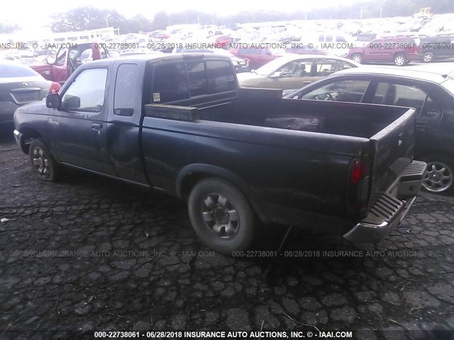 1N6DD26S5XC336873 - 1999 NISSAN FRONTIER KING CAB XE/KING CAB SE BLACK photo 3