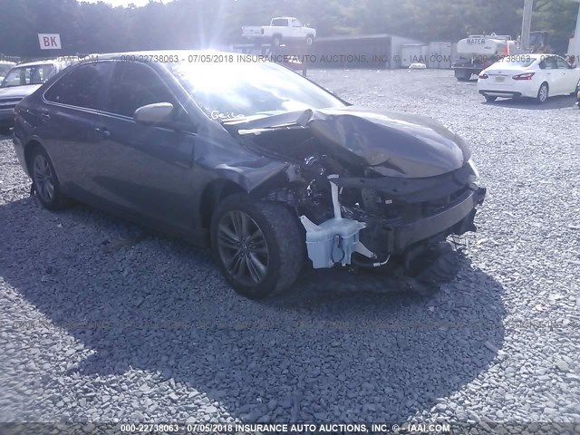 4T1BF1FK3GU572507 - 2016 TOYOTA CAMRY LE/XLE/SE/XSE GRAY photo 6