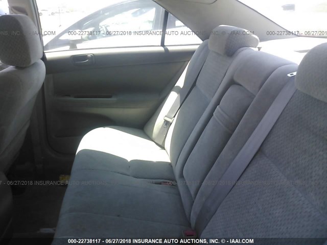 4T1BF32K93U041016 - 2003 TOYOTA CAMRY LE/XLE/SE 银色 照片 8