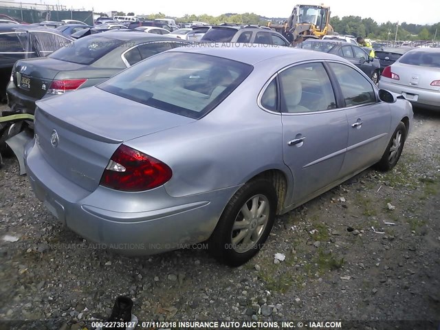 2G4WC562351314790 - 2005 BUICK LACROSSE CX GRAY photo 4