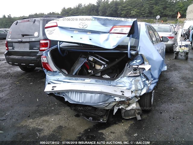 4T4BF1FK0ER363101 - 2014 TOYOTA CAMRY L/SE/LE/XLE ღია ლურჯი ფოტო 6