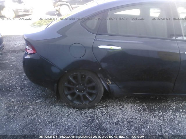 1C3CDFCA3DD184894 - 2013 DODGE DART LIMITED/R/T BLACK photo 6