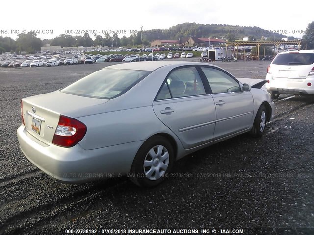 4T1BE32K03U705769 - 2003 TOYOTA CAMRY LE/XLE/SE Gümüş foto 4
