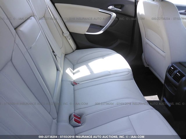 2G4GR5EK6C9112447 - 2012 BUICK REGAL Champagne photo 8