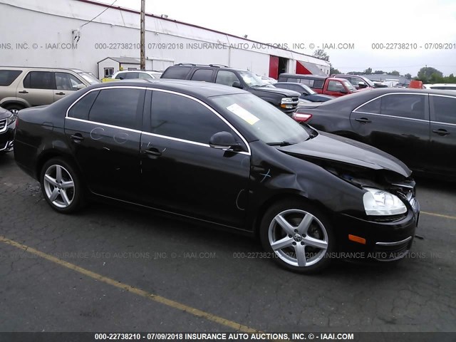 3VWRL7AJ8AM084062 - 2010 VOLKSWAGEN JETTA TDI BLACK photo 1