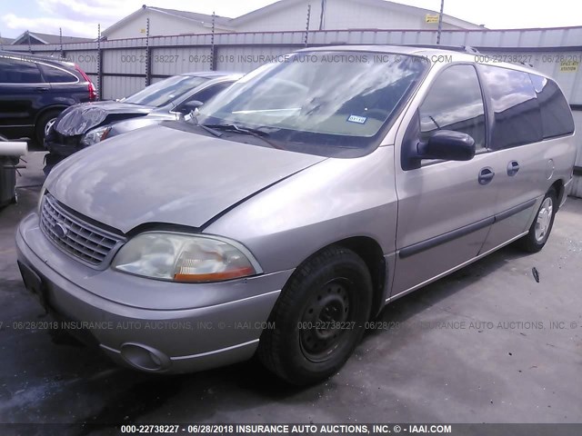 2FMZA51423BA20624 - 2003 FORD WINDSTAR LX TAN photo 2