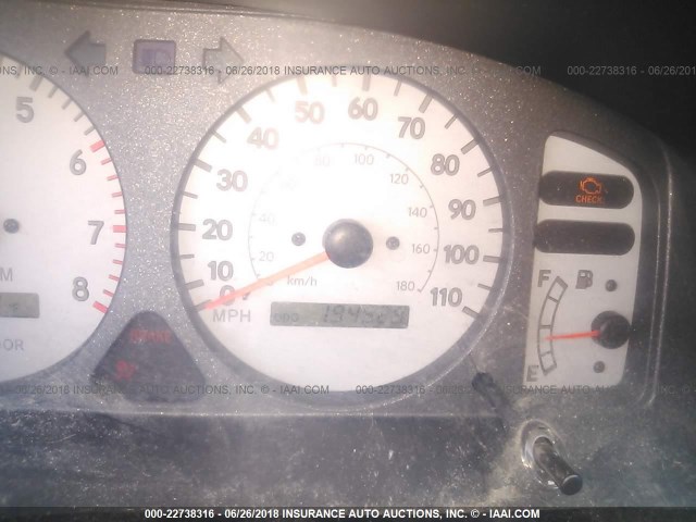 1NXBR18E9XZ158324 - 1999 TOYOTA COROLLA VE/CE/LE 银色 照片 7