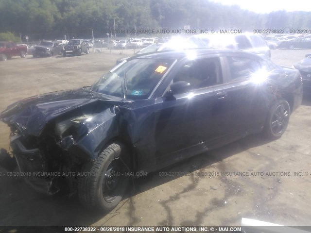 2B3KA43RX8H323536 - 2008 DODGE CHARGER BLACK photo 2