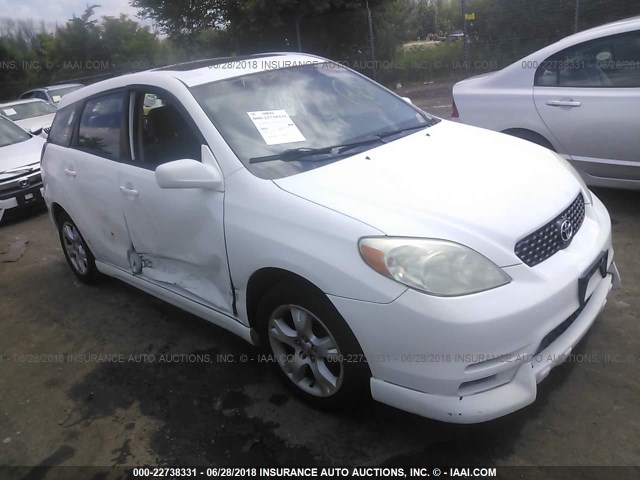 2T1KR32E84C207823 - 2004 TOYOTA COROLLA MATRIX XR WHITE photo 1