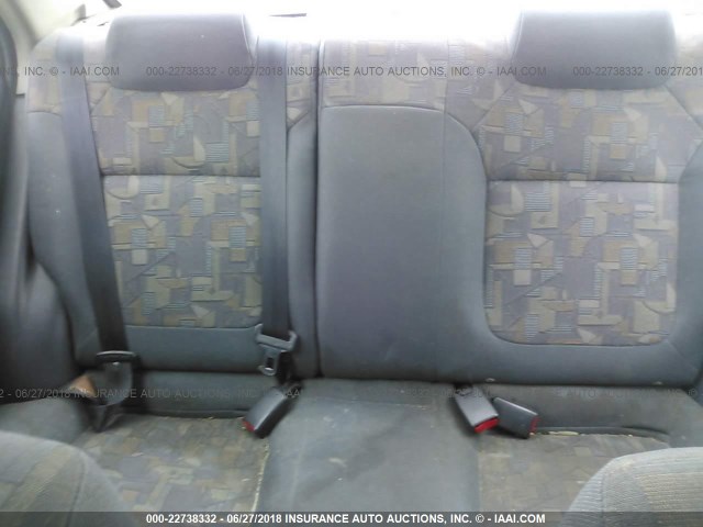 3N1BB51D81L129189 - 2001 NISSAN SENTRA SE MAROON photo 8