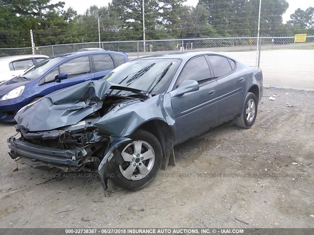 2G2WP552171118509 - 2007 PONTIAC GRAND PRIX Light Blue photo 2