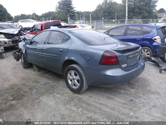 2G2WP552171118509 - 2007 PONTIAC GRAND PRIX Light Blue photo 3