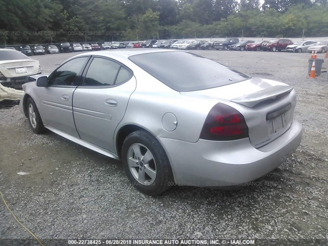 2G2WS522X51251012 - 2005 PONTIAC GRAND PRIX GT SILVER photo 3