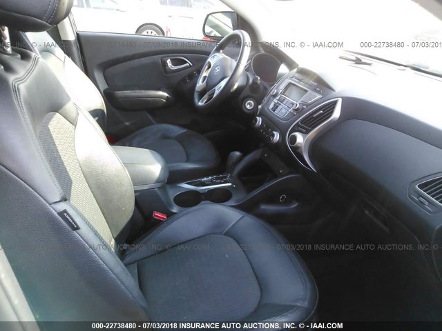 KM8JUCAC3CU380379 - 2012 HYUNDAI TUCSON GLS/LIMITED BLACK photo 5