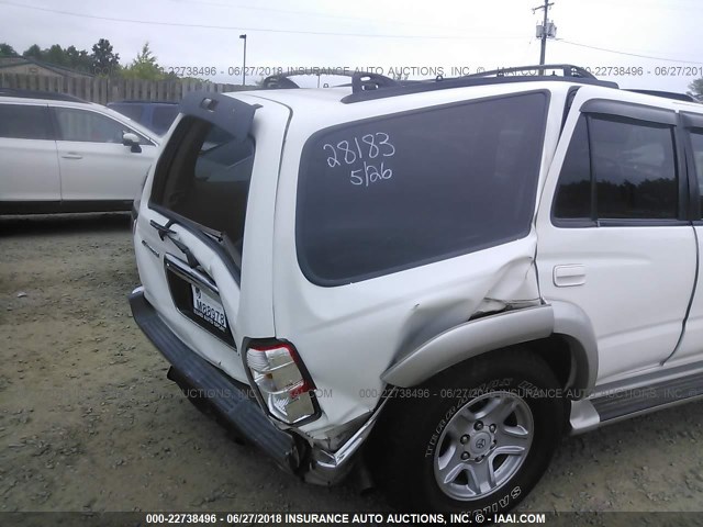 JT3HN86R920380097 - 2002 TOYOTA 4RUNNER SR5 WHITE photo 6