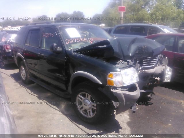 1FMZU72EX2ZB61138 - 2002 FORD EXPLORER XLS GREEN photo 1