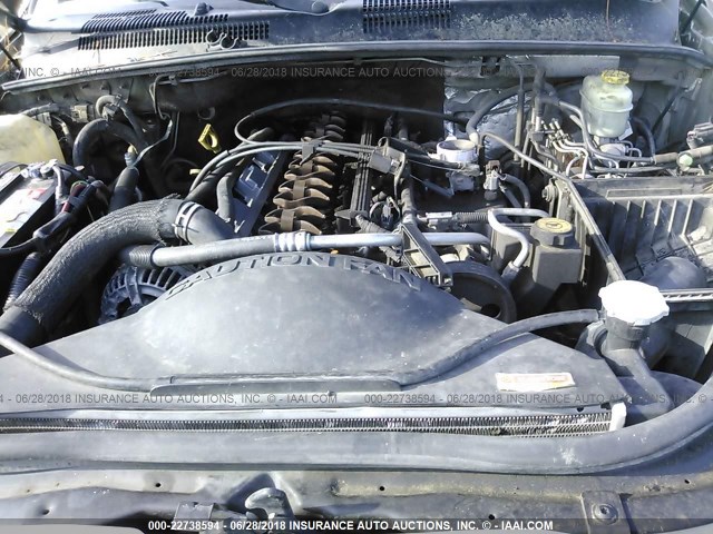 1J4GW48S34C288654 - 2004 JEEP GRAND CHEROKEE LAREDO/COLUMBIA/FREEDOM 灰色 照片 10