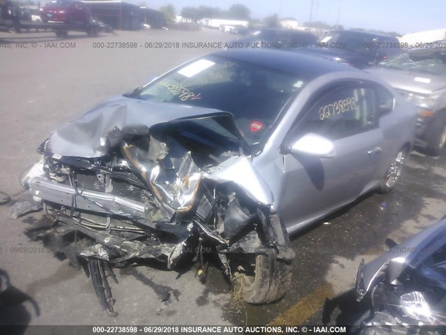 JTKDE3B7XA0315073 - 2010 TOYOTA SCION TC ვერცხლისფერი ფოტო 2