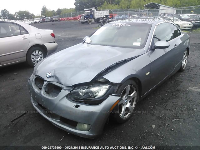 WBAWR33517PX78041 - 2007 BMW 328 I SULEV GRAY photo 2