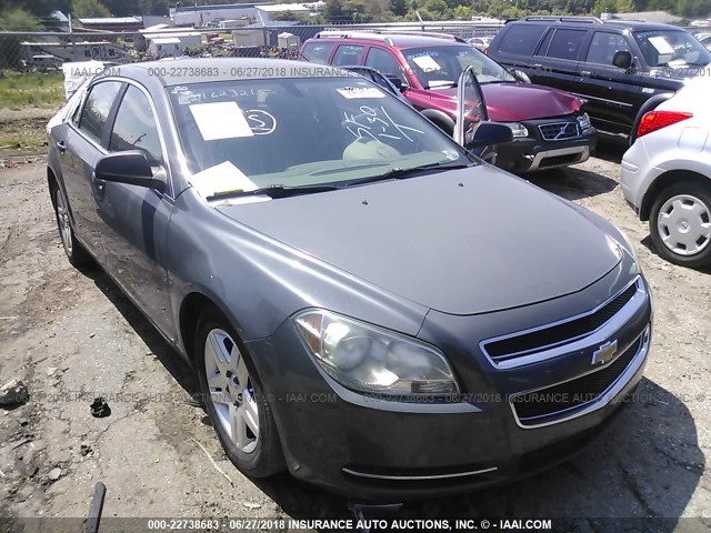 1G1ZG57BX94227945 - 2009 CHEVROLET MALIBU LS 灰色 照片 1