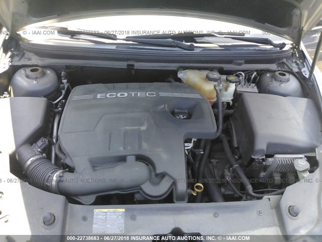 1G1ZG57BX94227945 - 2009 CHEVROLET MALIBU LS 灰色 照片 10