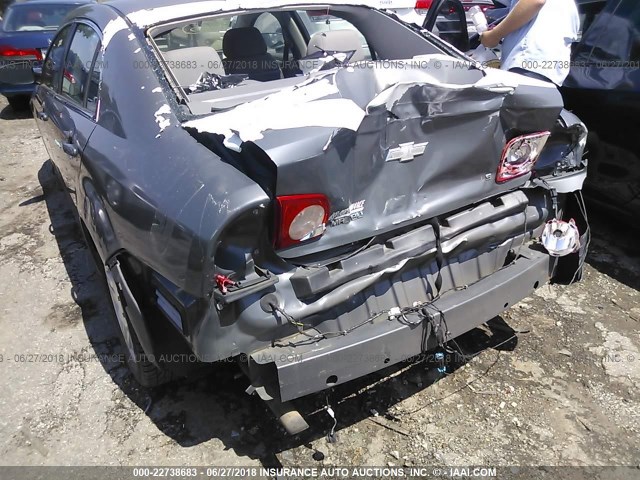 1G1ZG57BX94227945 - 2009 CHEVROLET MALIBU LS 灰色 照片 6