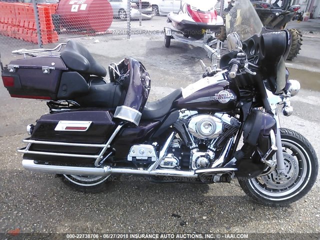 1HD1FC4127Y696412 - 2007 HARLEY-DAVIDSON FLHTCUI Марун фото 8