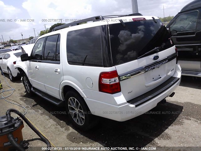 1FMJU1HT1HEA77600 - 2017 FORD EXPEDITION XLT/KING RANCH WHITE photo 3