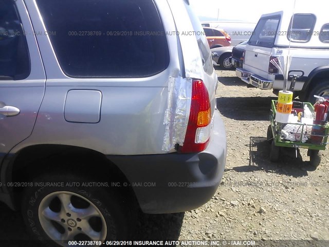 4F2YU06151KM04702 - 2001 MAZDA TRIBUTE DX 银色 照片 6