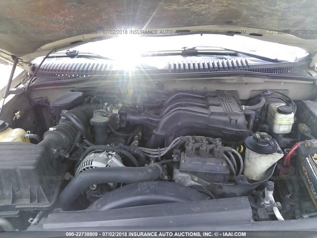 1FMZU63K75UA32760 - 2005 FORD EXPLORER XLT/XLT SPORT/NBX 棕色 照片 10