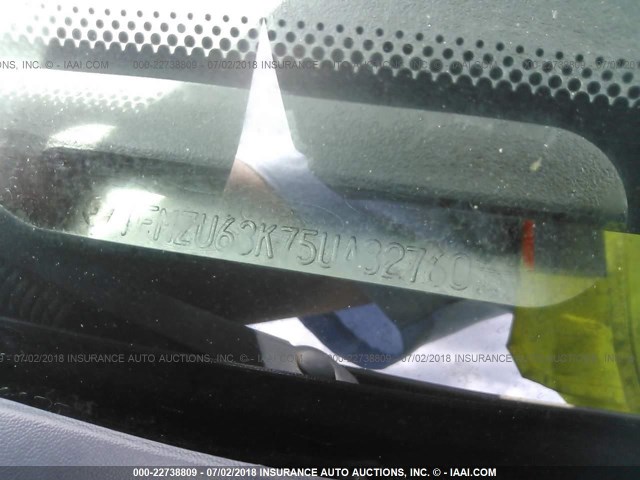 1FMZU63K75UA32760 - 2005 FORD EXPLORER XLT/XLT SPORT/NBX 棕色 照片 9