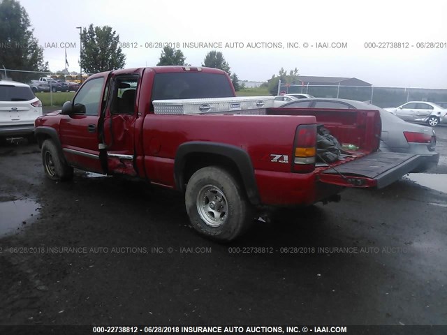 2GTEK19T441246529 - 2004 GMC NEW SIERRA K1500 RED photo 3