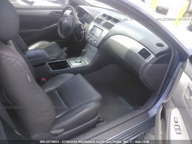 4T1CE38P36U726370 - 2006 TOYOTA CAMRY SOLARA SE/SLE Mavi foto 5