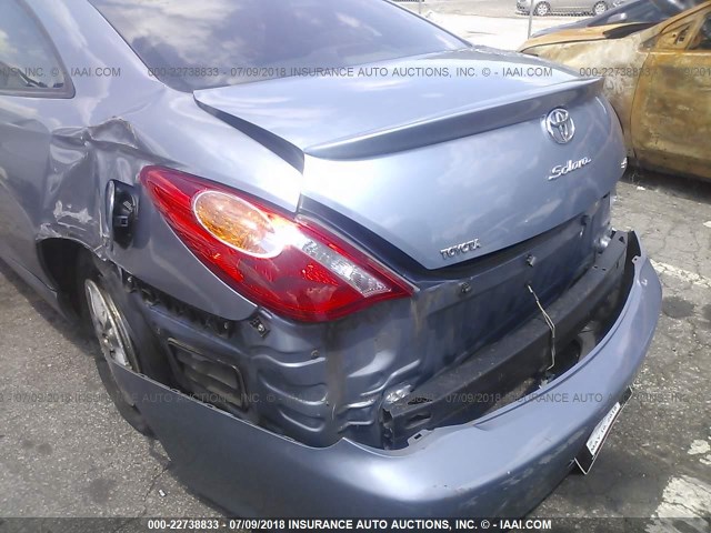 4T1CE38P36U726370 - 2006 TOYOTA CAMRY SOLARA SE/SLE Mavi foto 6