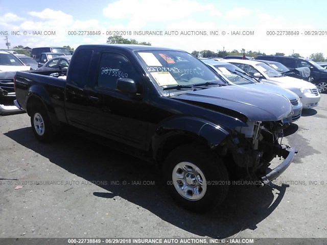 1N6BD0CT0EN728105 - 2014 NISSAN FRONTIER S/SV BLACK photo 1