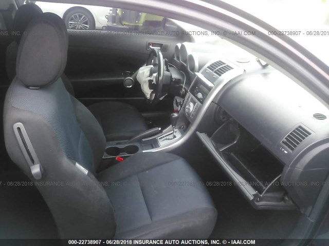 JTKDE3B75A0313652 - 2010 TOYOTA SCION TC 紫色 照片 5