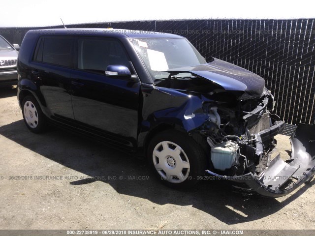 JTLKE50E281036429 - 2008 TOYOTA SCION XB Tünd mavi foto 1