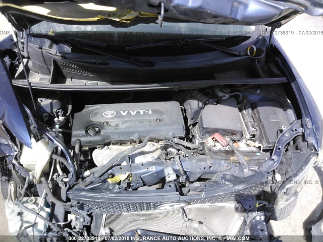 JTLKE50E281036429 - 2008 TOYOTA SCION XB Tünd mavi foto 10