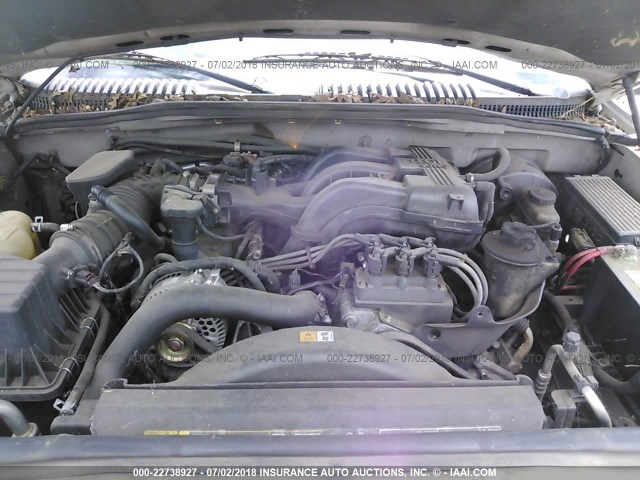 1FMZU65K04UC16384 - 2004 FORD EXPLORER LIMITED 棕色 照片 10