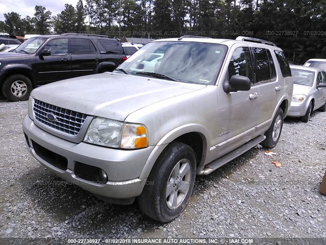 1FMZU65K04UC16384 - 2004 FORD EXPLORER LIMITED 棕色 照片 2