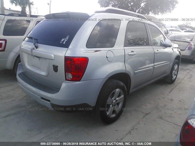 2CKDL63F466054535 - 2006 PONTIAC TORRENT SILVER photo 4